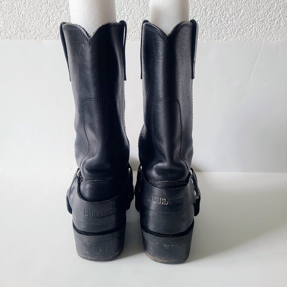 Durango Black Ride Tec Full Grain Leather Harness Motorcycle Biker Boot Men's 12 - Picture 4 of 11